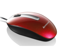 Lenovo Optical Mouse M3803 (czerwony) - 381749 - zdjęcie 1